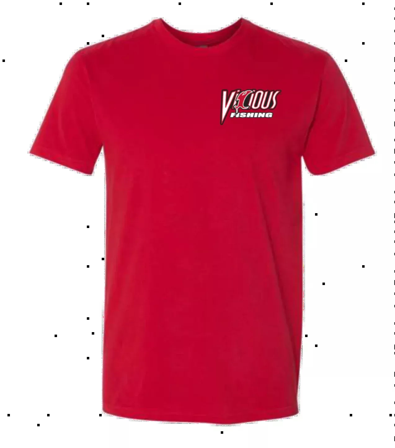 Vicious Classic “Get Vicious” Logo Tee – Premium Red
