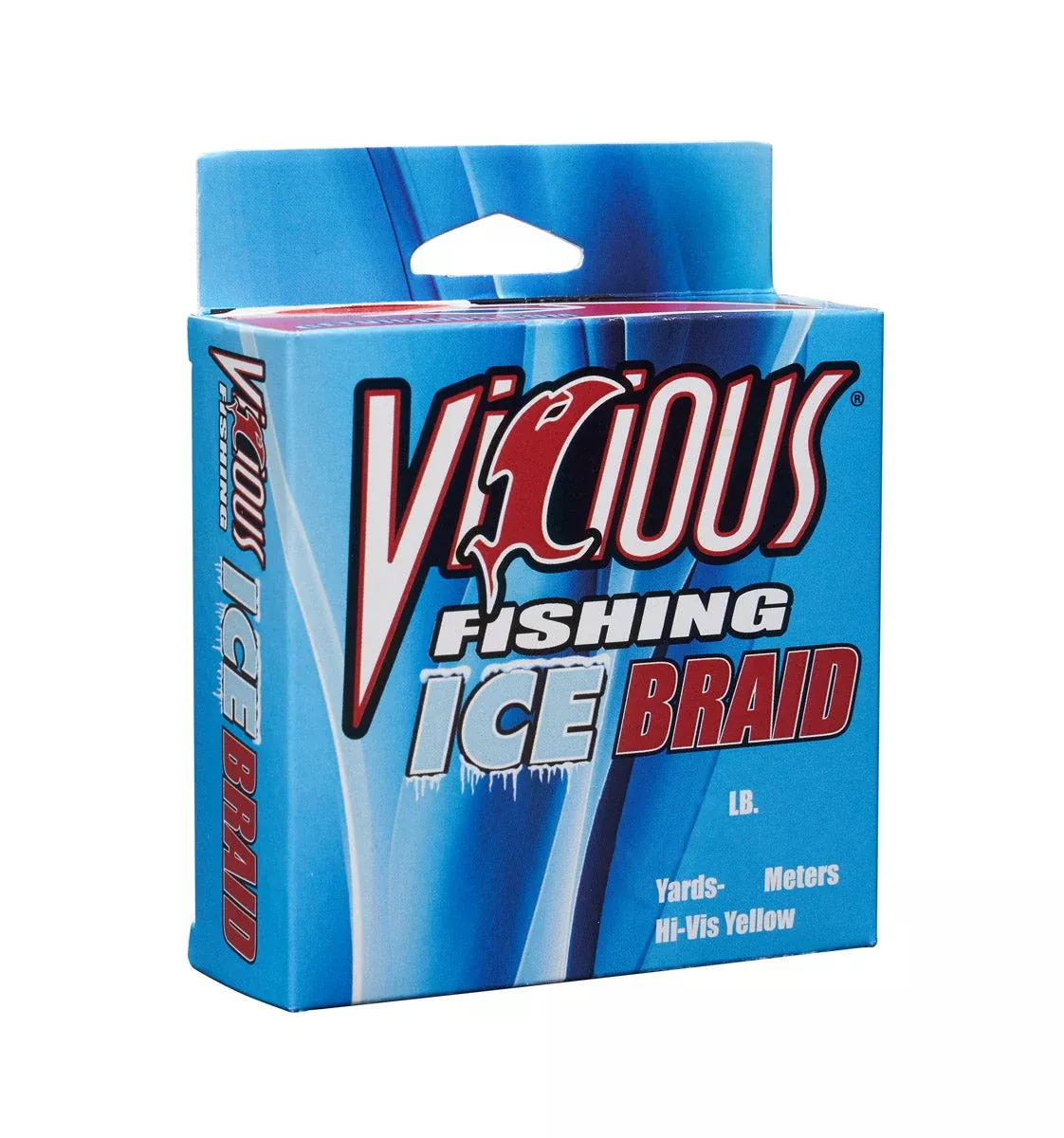 Vicious Ice Hi-Vis Yellow Braid - 20 Lb Test
