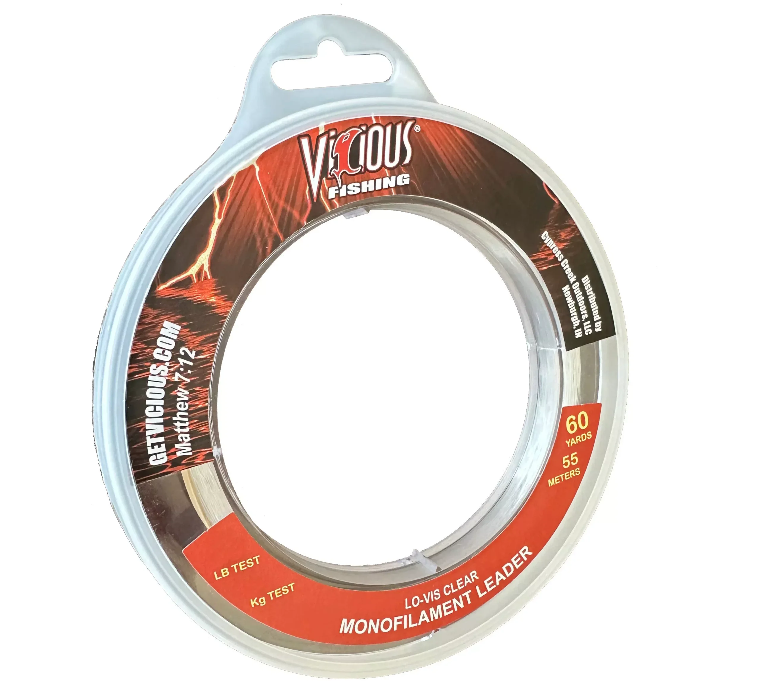 Vicious Mono Leader – 50 Lb Test