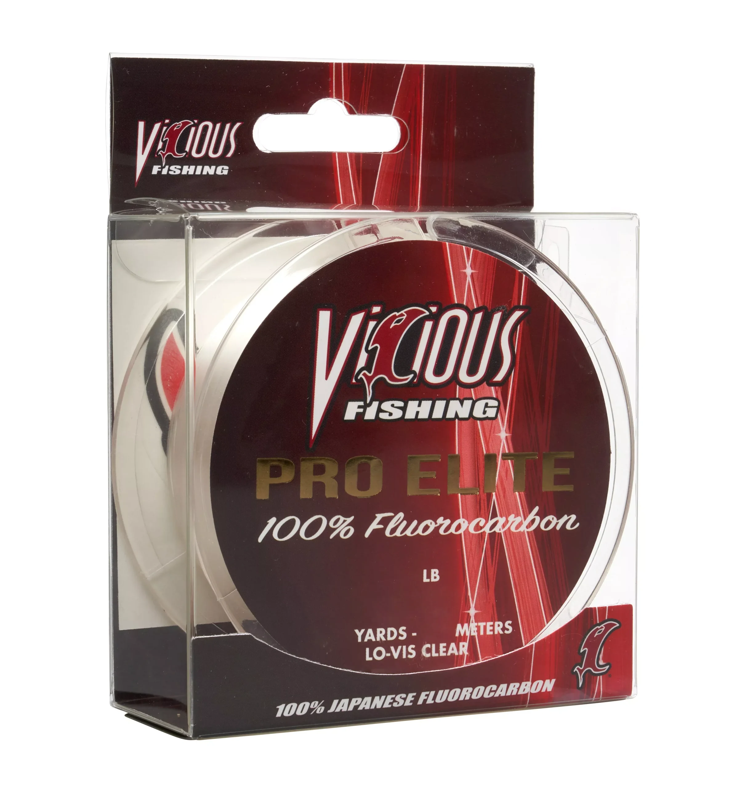 Vicious Pro Elite 100% Japanese Fluorocarbon – 8 LB Test