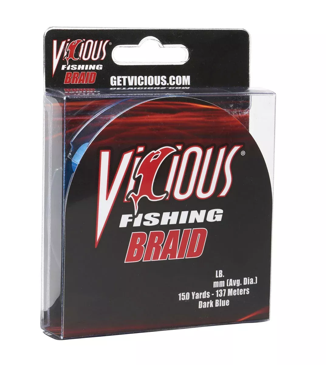 Vicious Standard Blue Braid - 20 Lb Test