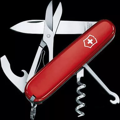 Victorinox Compact 91mm Red Folding Knife