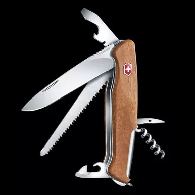Victorinox Ranger 55 Wood 130mm Folding Knife