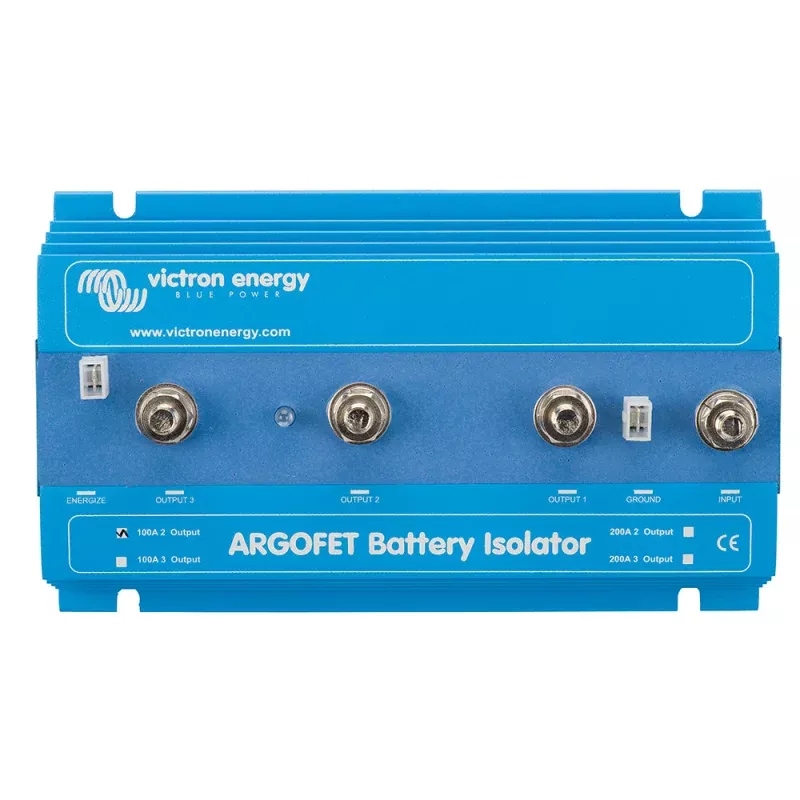Victron ArgoFET Battery Isolator – 100AMP – 2 Batteries