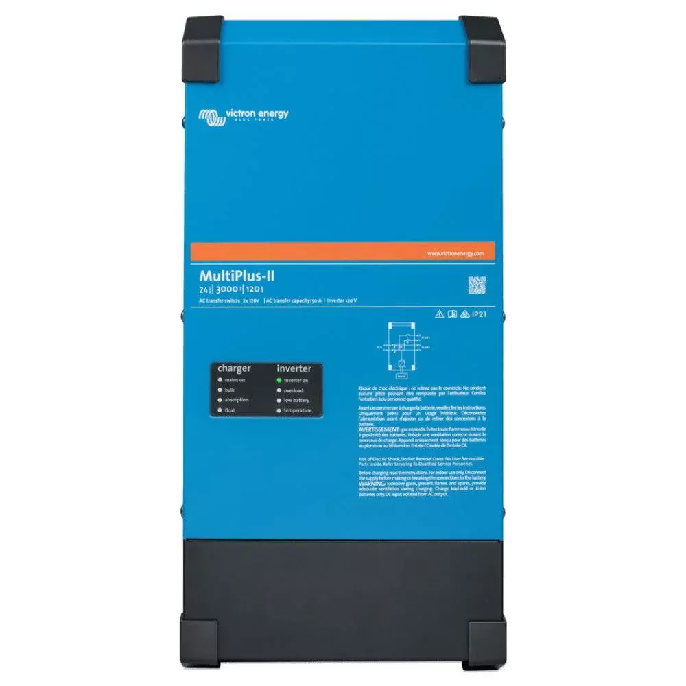 Victron MultiPlus-II 24/3000 – 70-50 – 2x120V [PMP242305130]