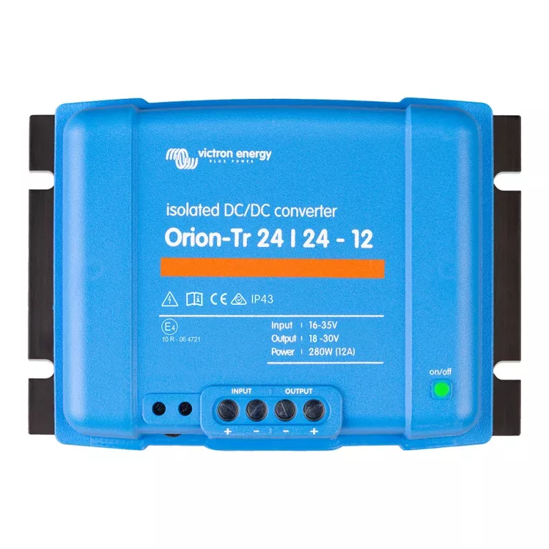 Victron Orion-TR DC-DC Converter – 24 VDC to 24 VDC – 280W – 12AMP Isolated