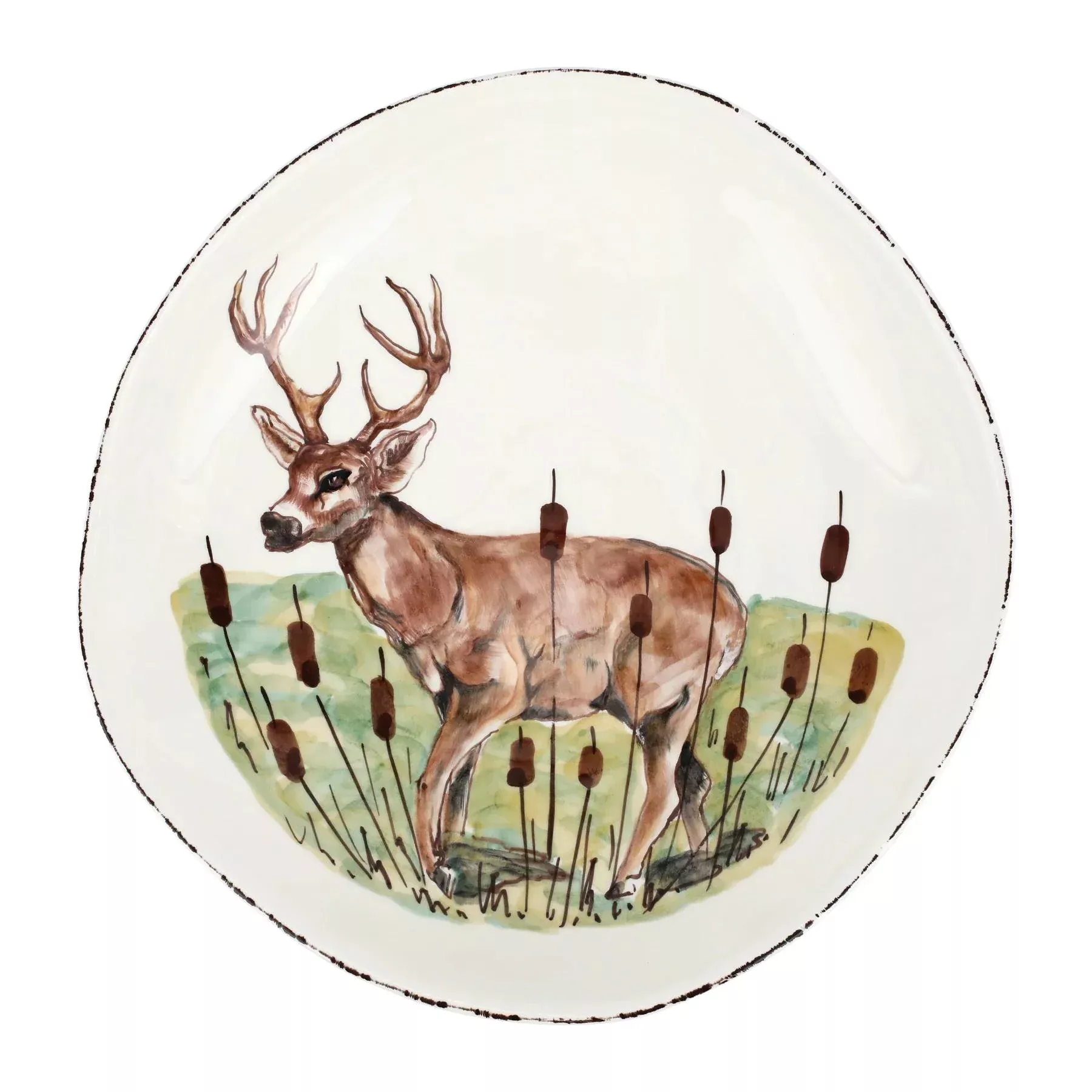 Vietri Wildlife Large Serving Bowl