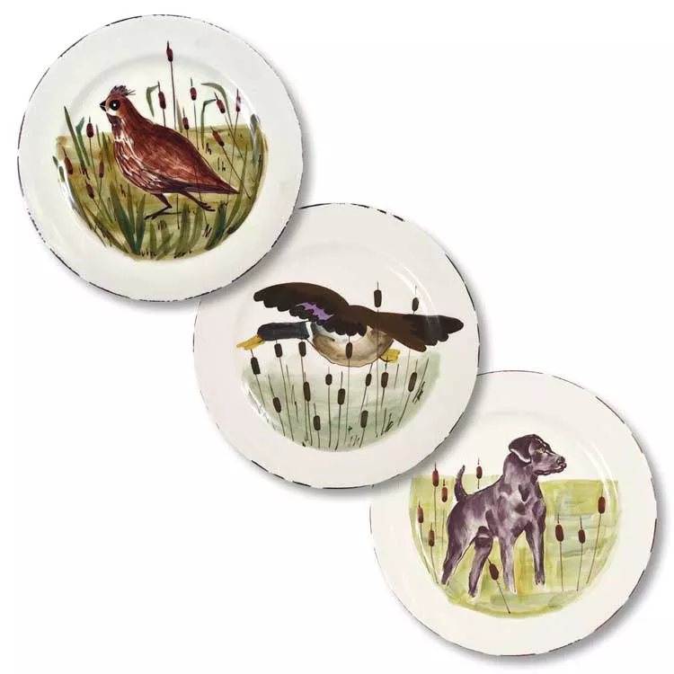 Vietri Wildlife Salad Plate