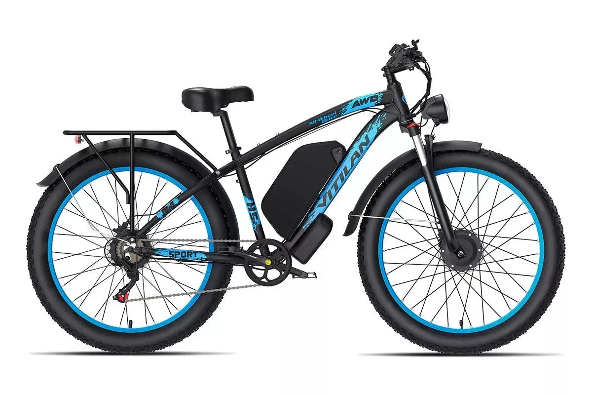 Vitilan H5 Dual Motor Fat Tire Electric Bike