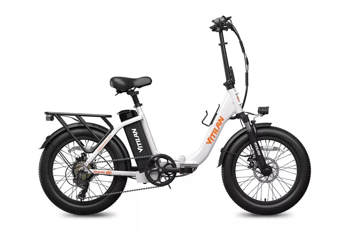 Vitilan U3 Full Suspension Foldable Fat Tire Electric Bike