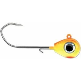 VMC Sleek Jig - 1/8 oz. - Chartreuse Orange - 4 Pack