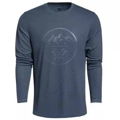 VORTEX Men's 3 Peaks Performance Grid Deep Lichen T-Shirt (222-60-DBA)