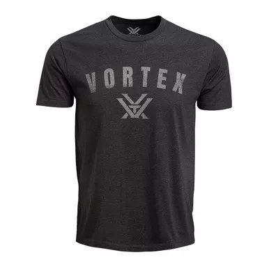 VORTEX Mens Vortex U SS Charcoal Heather T-Shirt (122-05-CHH)