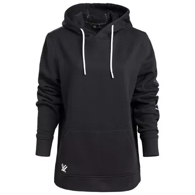 VORTEX Women's Comfort Black Hoodie (VOR-222-47-BLK)