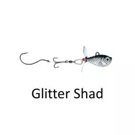 Walleye Nation Creations Death Jig Rig – 3/4oz. – Glitter Shad