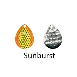 Walleye Nation Creations Marble Eye Jig - 1/2 oz. - Sunburst - 3 Pack