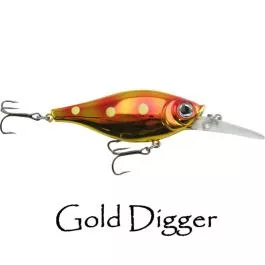 Walleye Nation Creations Shaky Shad Crankbait - #7 - Gold Digger