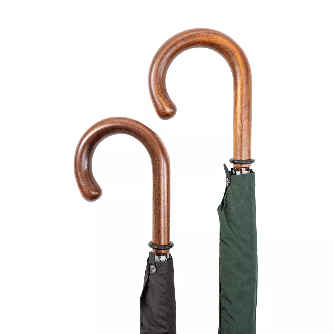 Walnut Hardwood Automatic Umbrella