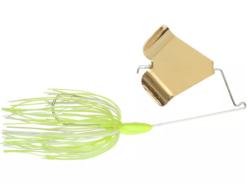 War Eagle Buzzbait – Hot White/Chartreuse Gold #WE38BB16