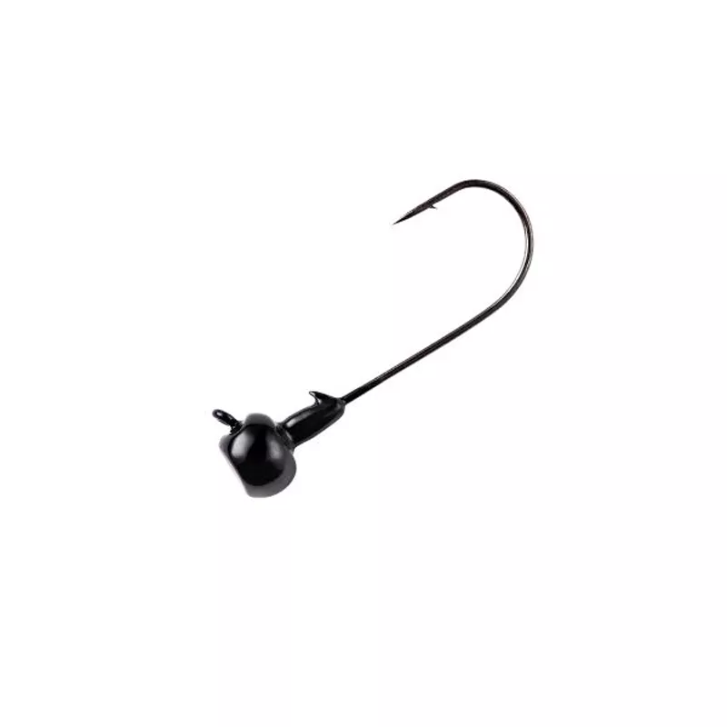 War Eagle Shakey Head Jig – 1/4 OZ Black #WESH314