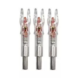 Warhead Arrow Co. Lighted S Nocks - .245 - 3 Pack