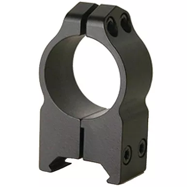 Warne Scope Mounts High Matte Permanent Attach Rings (1-Inch)