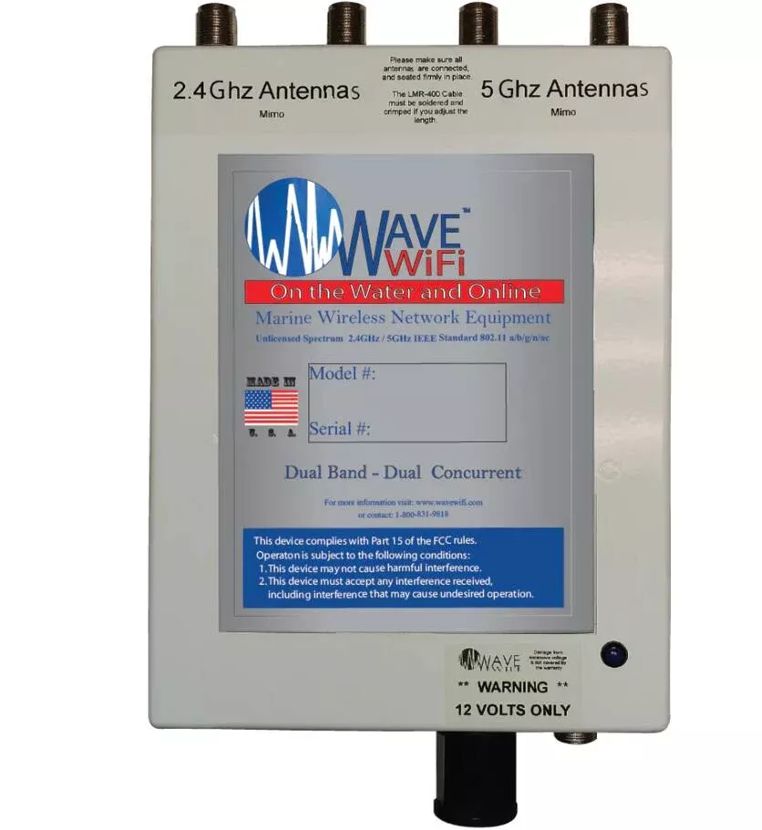 Wave WiFi High Performance Dual Band WiFi Extender• EC-HP DB AC