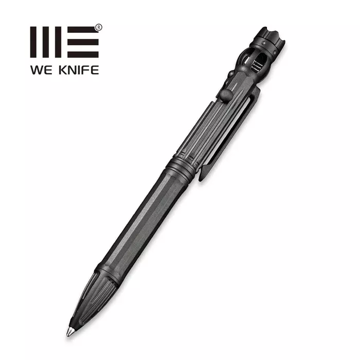 We Knife Baculus Titanium Plain Bolt Action Ballpoint Pen