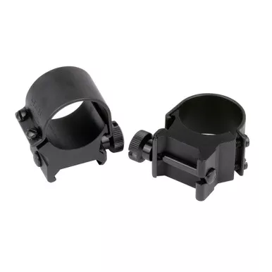 WEAVER Detachable Extension 1in X-High Silver Top Mount Rings (49036)