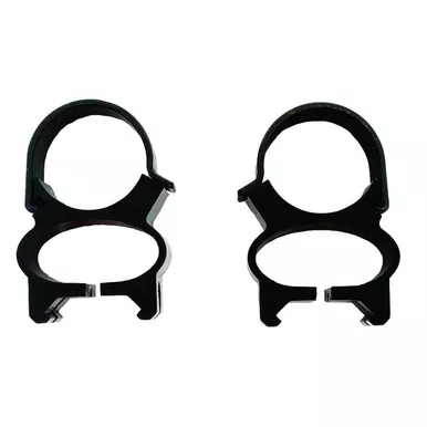 WEAVER See-Thru 1in Matte Scope Rings (49523)
