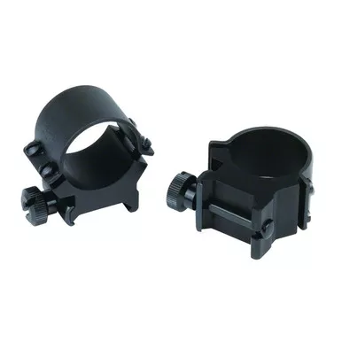 WEAVER Sure Grip 1in Matte High Scope Rings (49164)