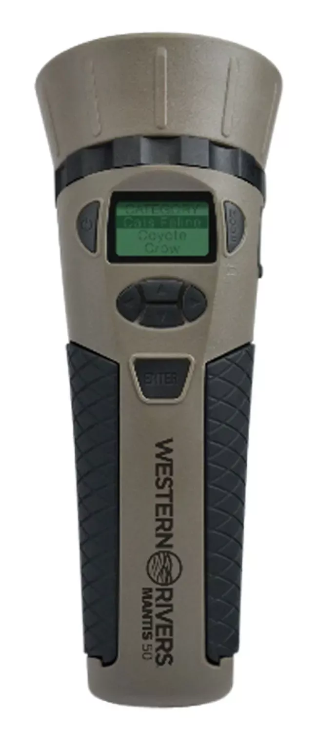 Western Rivers Mantis 50 Electronic Call Multiple Sounds Attracts Predators