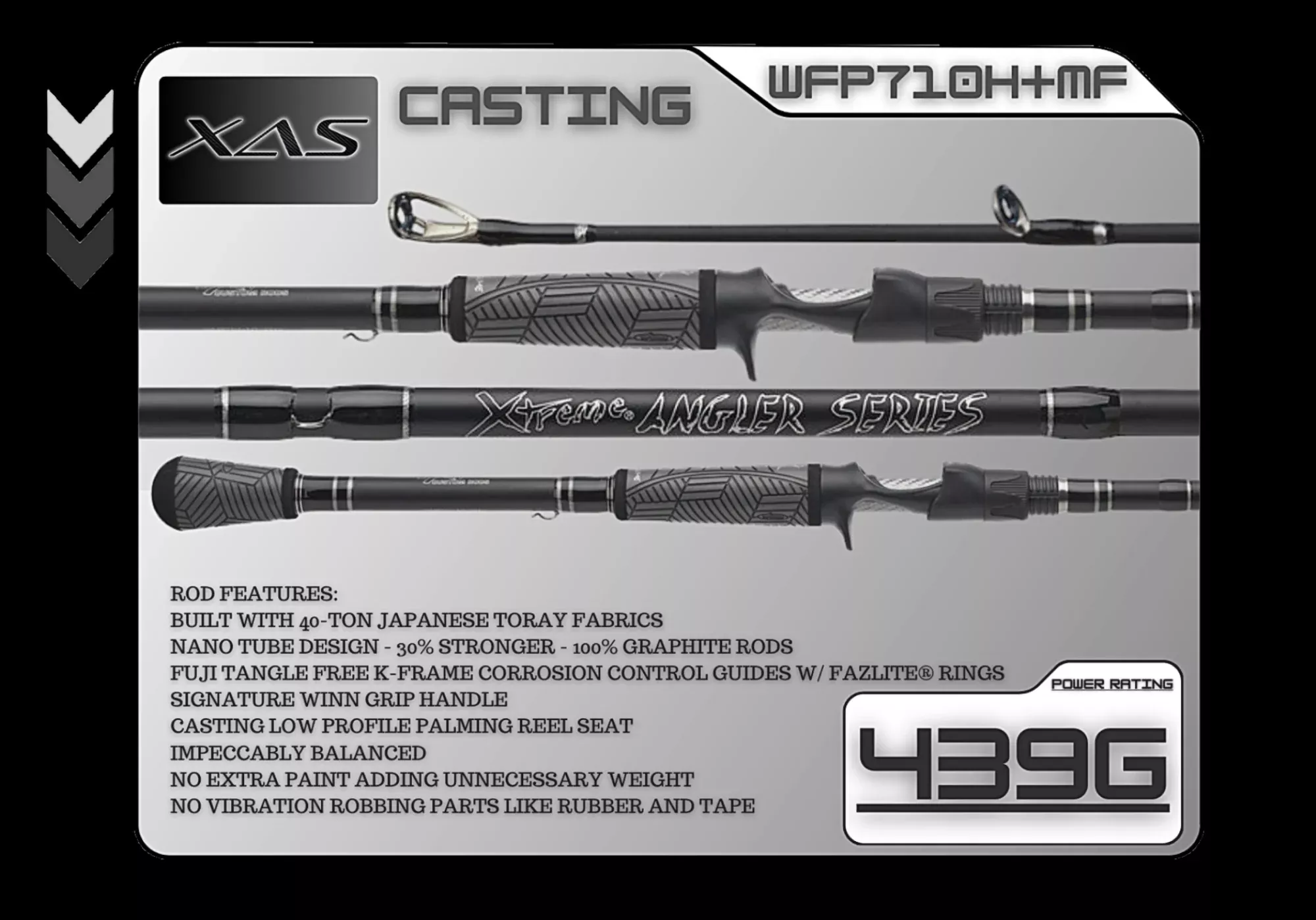 WFP710H+MF 7’10” Heavy-Plus Mod-Fast **Flipping**