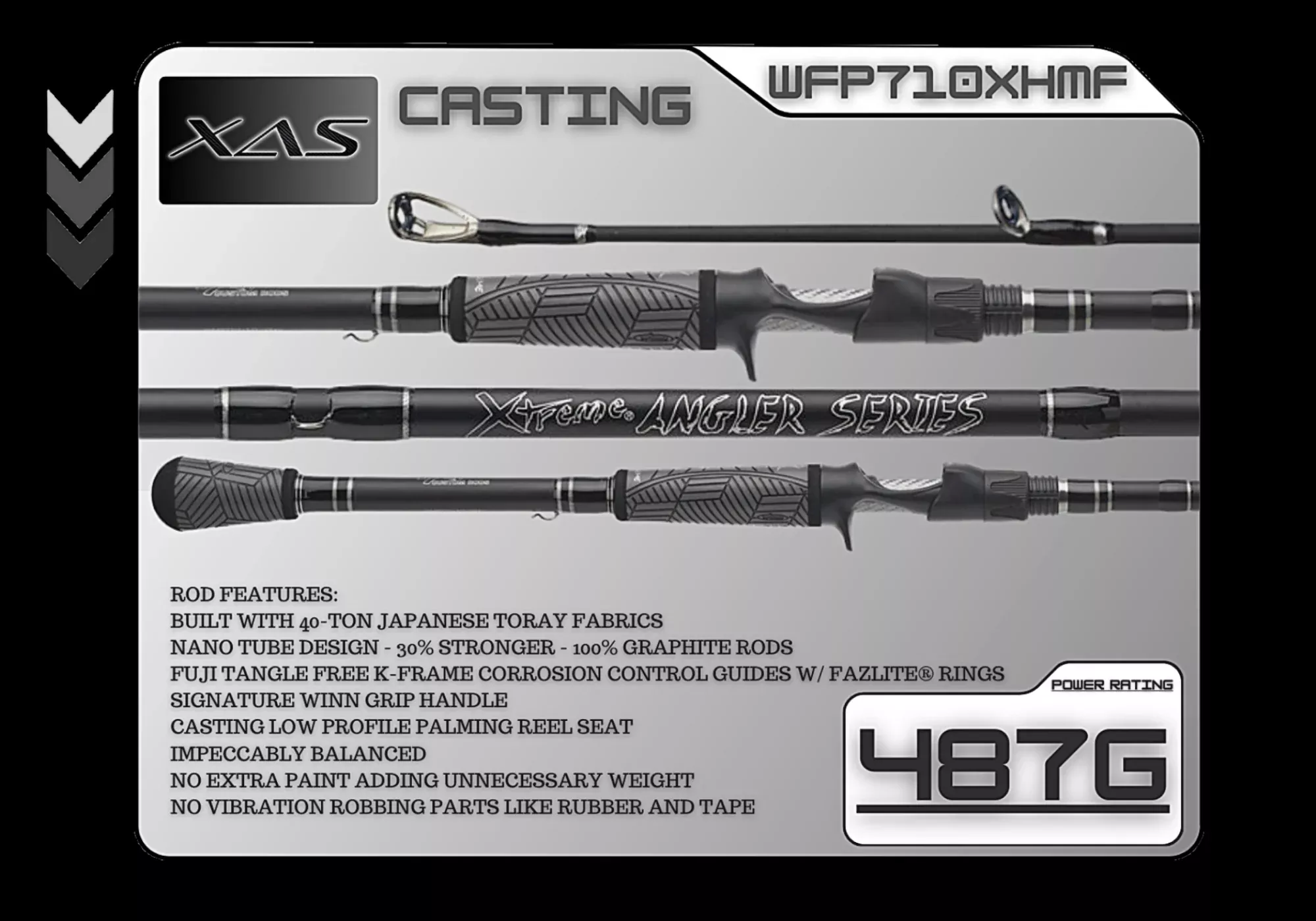 WFP710XHMF 7’10” XTRA Heavy Mod-Fast **Flipping**