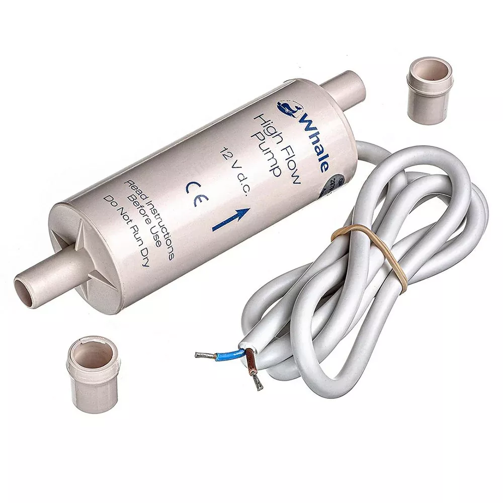 Whale Inline Booster High Flow Electric Galley Pump – 12V
