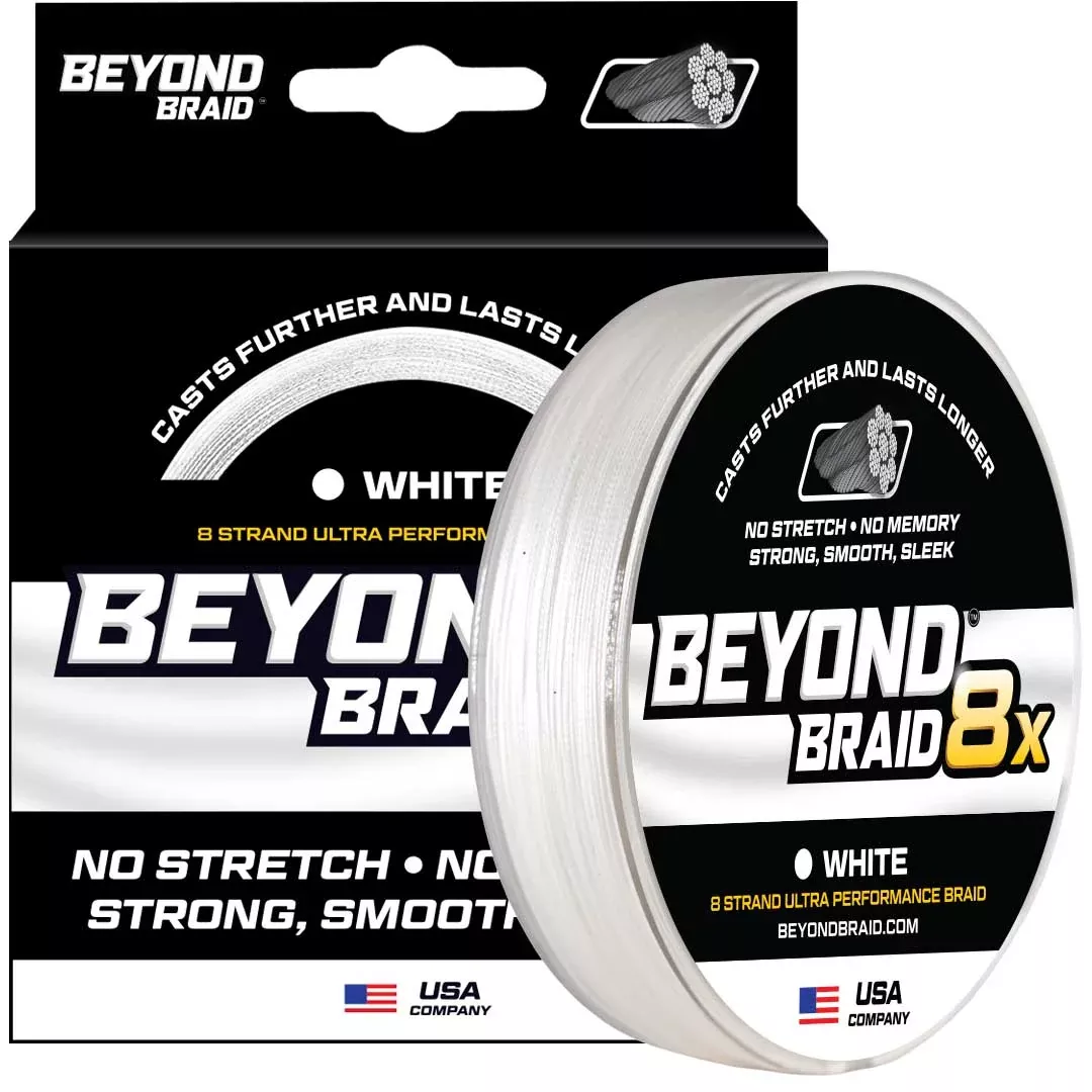White 8X- Ultra Performance 8 Strand