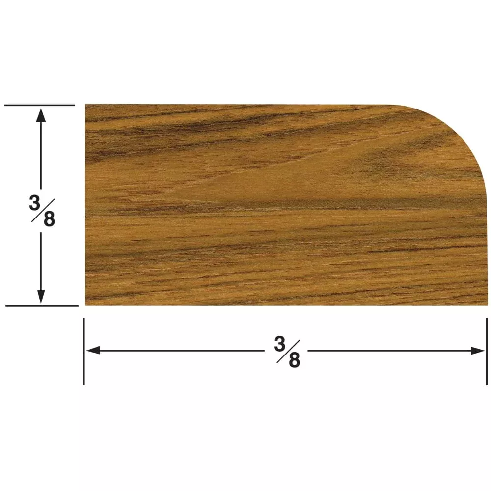 Whitecap Teak Stop Molding Small – 5′