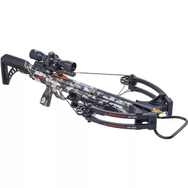 Wicked Ridge Warrior 400 Crossbow Package Rope Sled Proview 400 Scope Peak Xt Camo