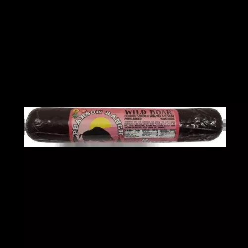 Wild Boar Hickory Smoked Summer Sausage (7 oz.)
