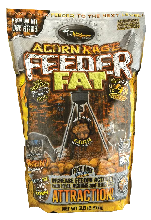 Wildgame Innovations Acorn Rage Feeder Fat 5lb