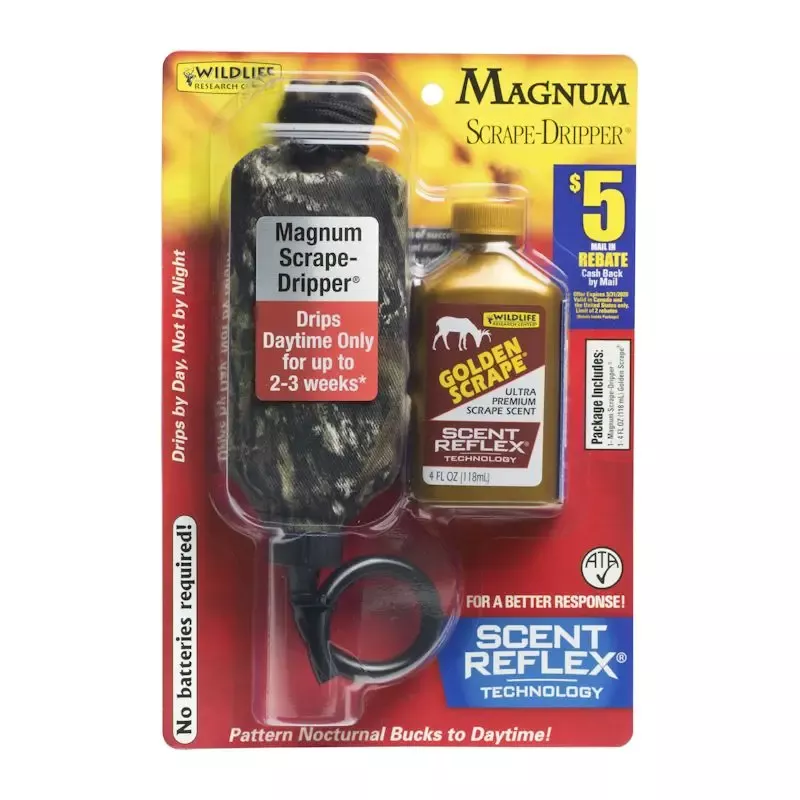 Wildlife Research Center Golden Scrape Magnum Scrape-Dripper Combo