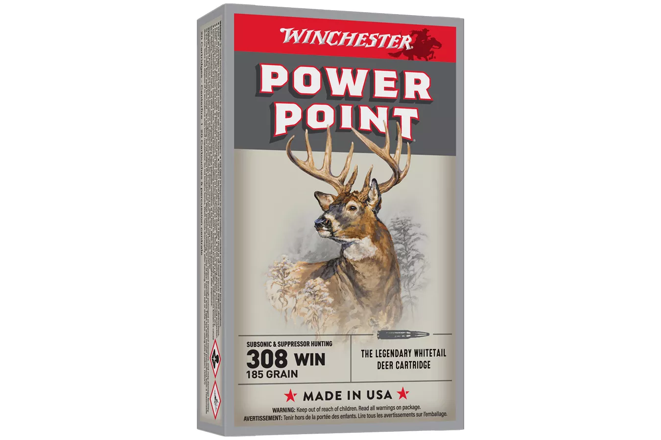 Winchester  222 Rem 50 Gr Jacketed Soft-Point Super-X 20/Box