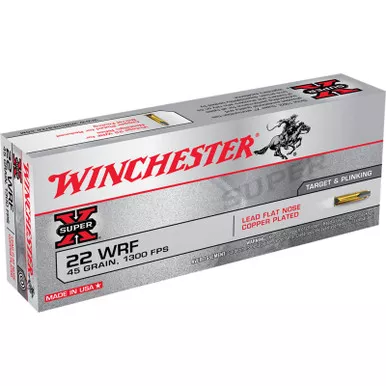 Winchester 22WRF Super-X 22 WRF 45 GR LFN 50 Rounds
