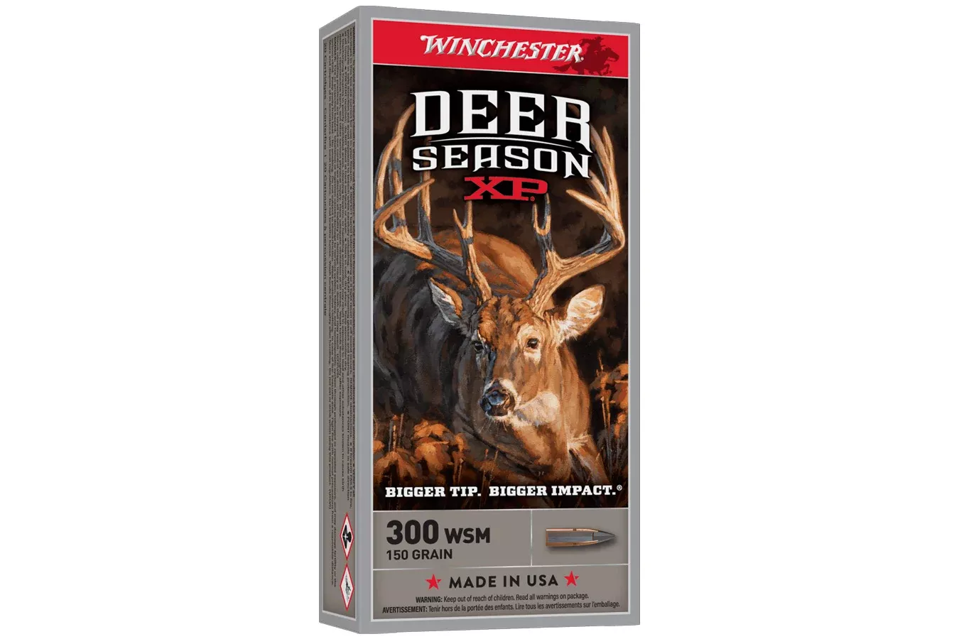 Winchester  300 WSM 150 gr Extreme Point Deer Season XP 20/Box