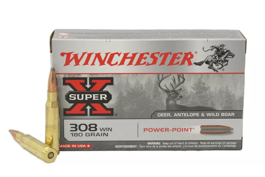 Winchester  308 Win 180 Gr Power-Point Super X 20/Box