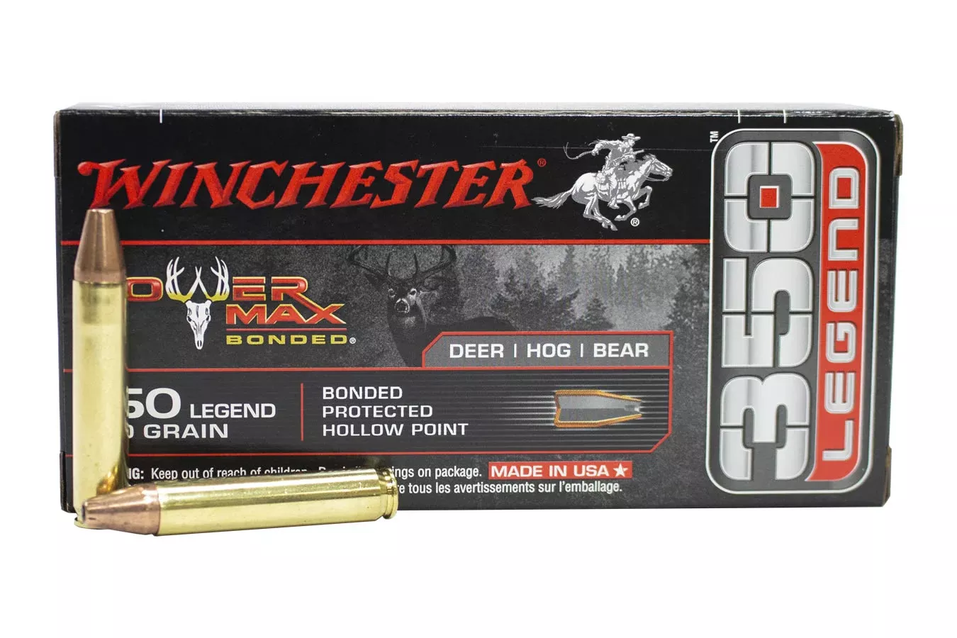 Winchester  350 Legend 160 gr PHP Power Max Bonded 20/Box