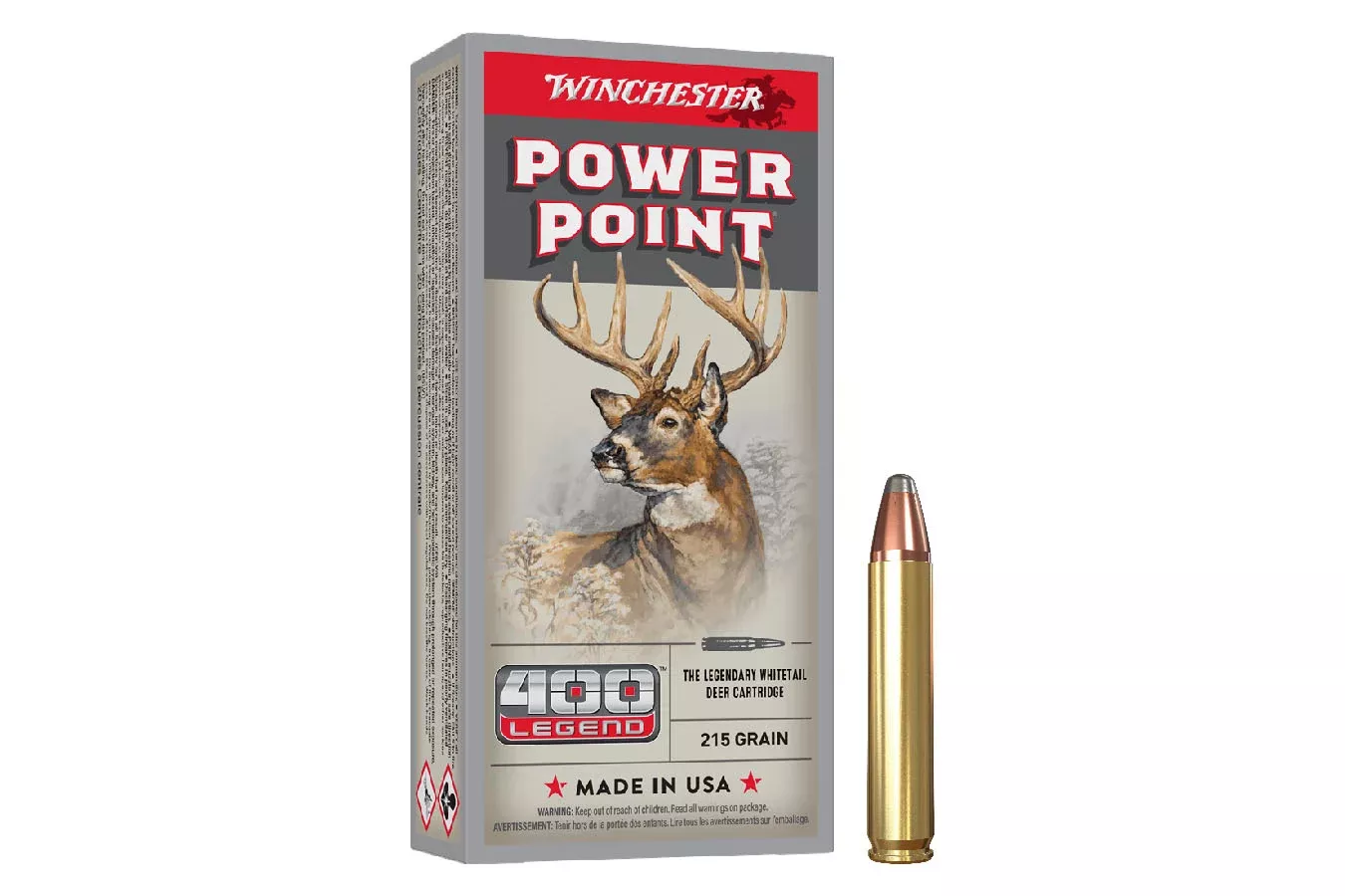 Winchester  400 Legend 215 gr Power-Point 20/Box