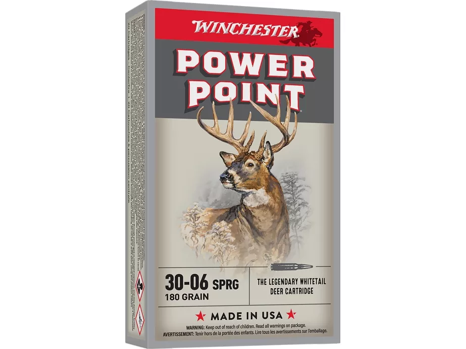 Winchester Power-Point 30-06 Springfield 180gr, .30-06 Springfield, 20