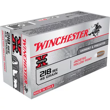 Winchester X218B SuperX 218 Bee 46 GR HP 50 Rounds