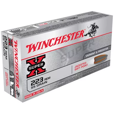 Winchester X223R SuperX 223 55 GR PSP 20 Rounds